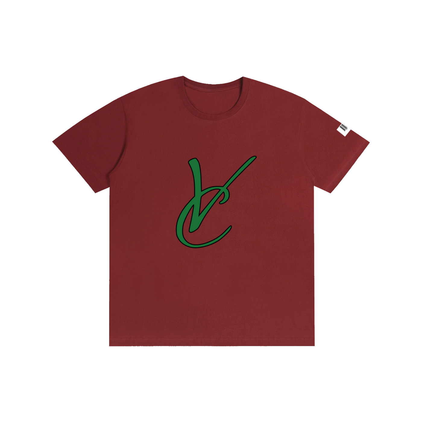 basic green Vc shirt