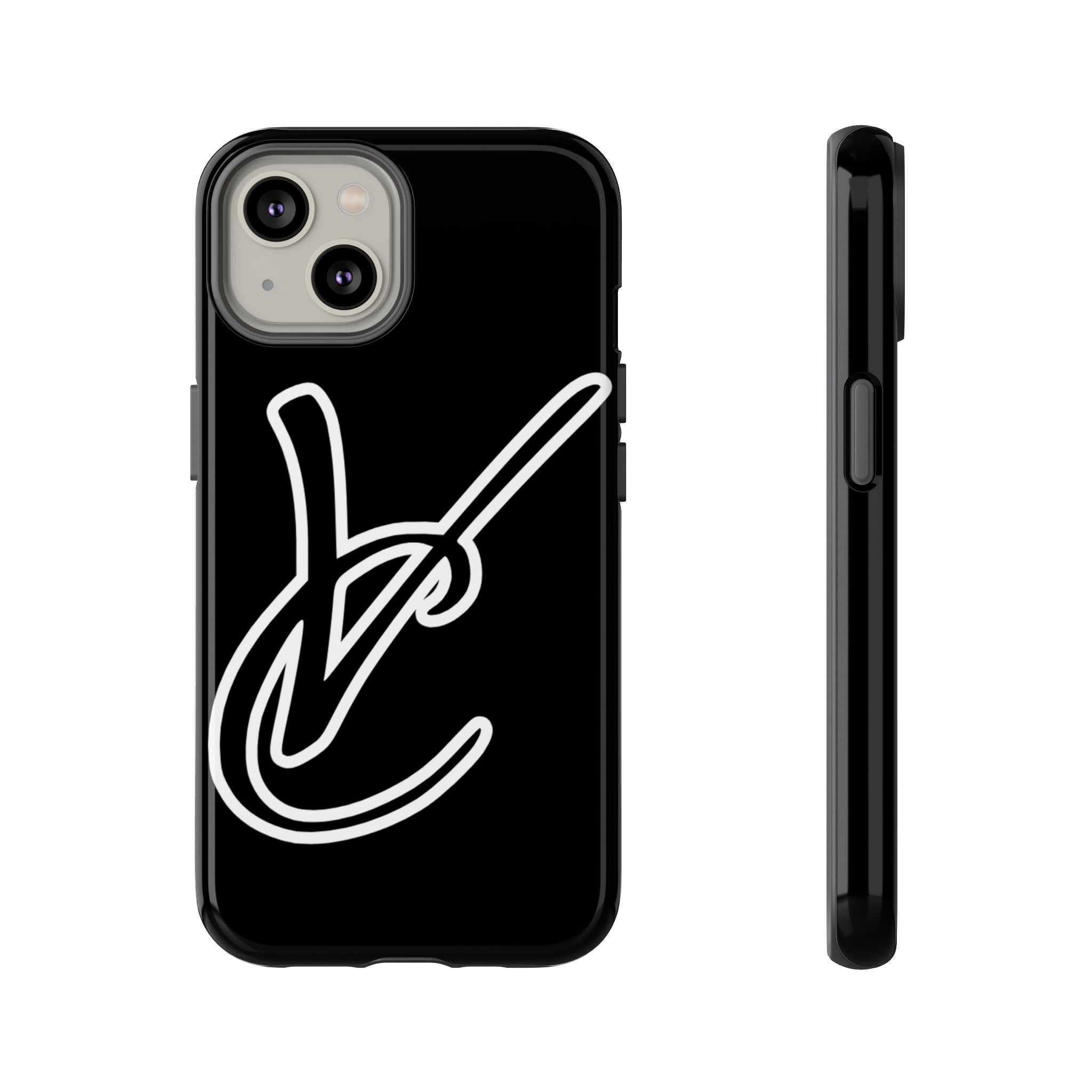 VC Black Tough Phone Case - Stylish, Durable, Shock-Resistant Cover for Trendsetters and CAMPERS