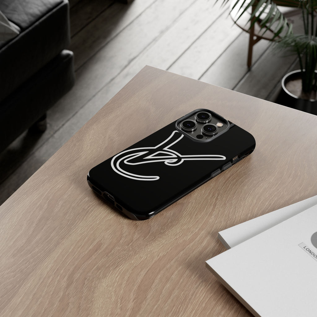 VC Black Tough Phone Case