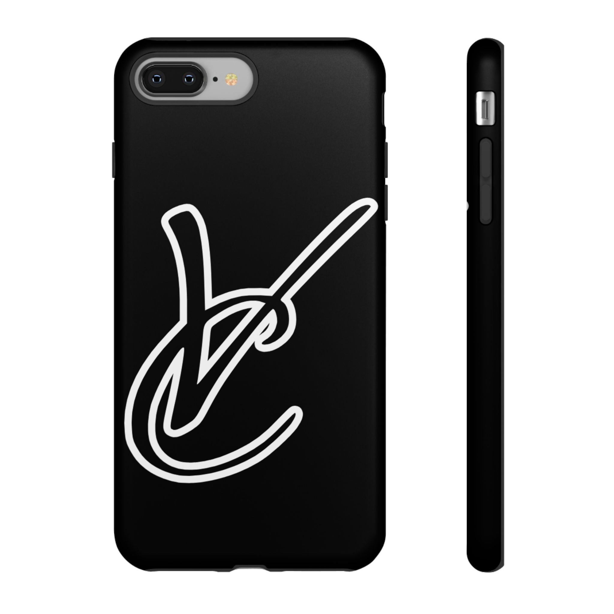 VC Black Tough Phone Case - Stylish, Durable, Shock-Resistant Cover for Trendsetters and CAMPERS