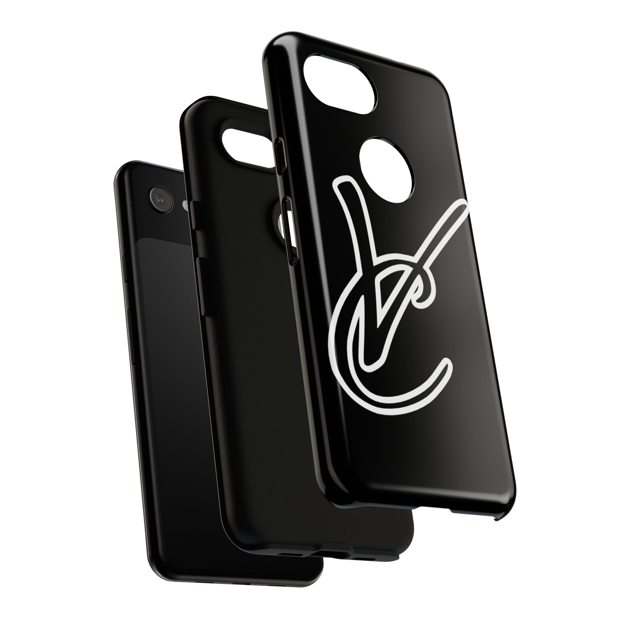 VC Black Tough Phone Case