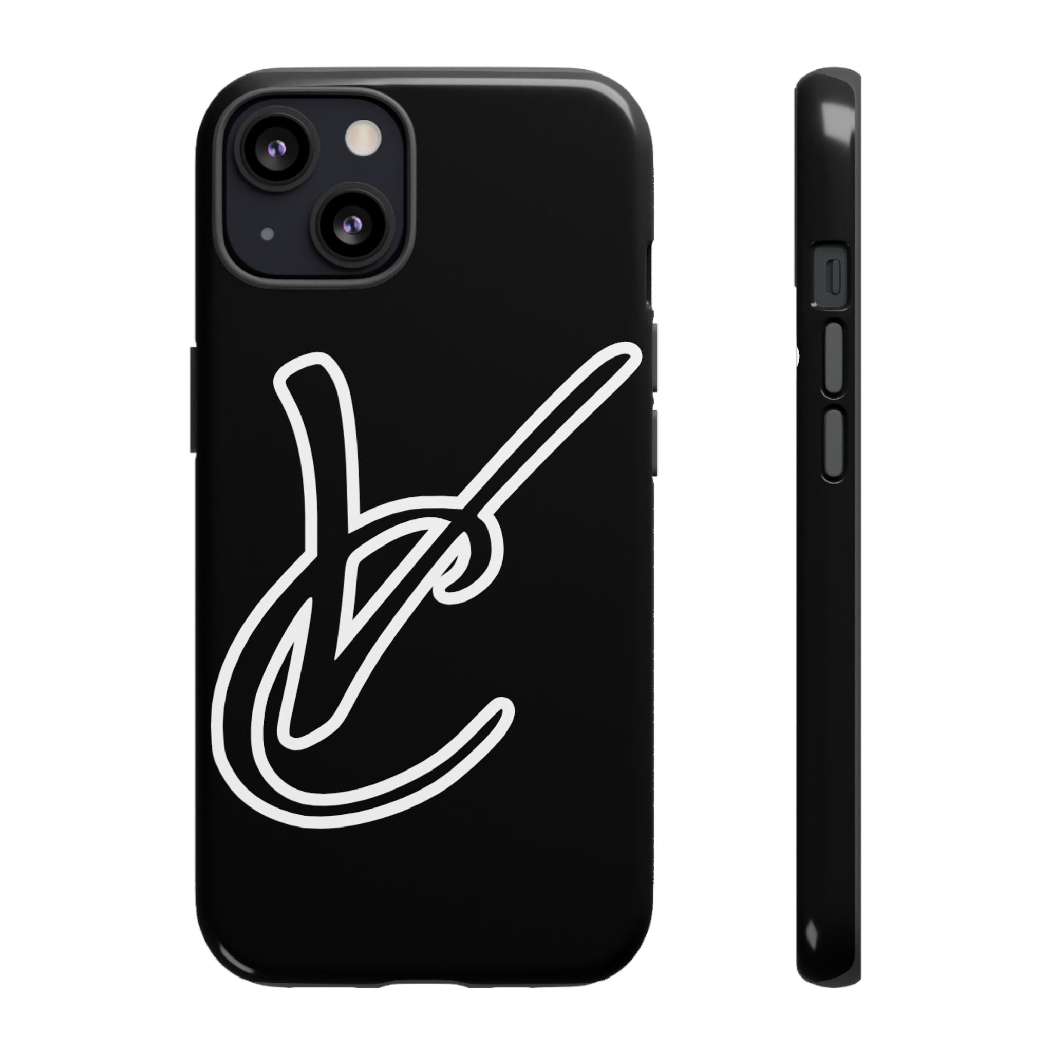 VC Black Tough Phone Case - Stylish, Durable, Shock-Resistant Cover for Trendsetters and CAMPERS