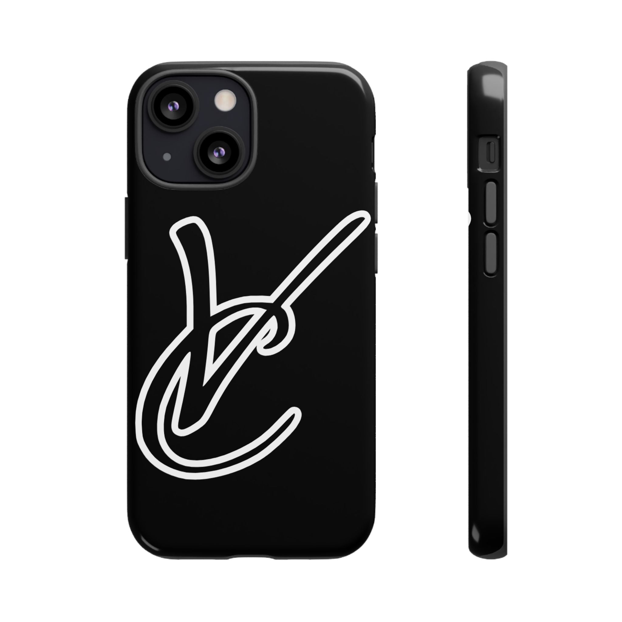 VC Black Tough Phone Case - Stylish, Durable, Shock-Resistant Cover for Trendsetters and CAMPERS