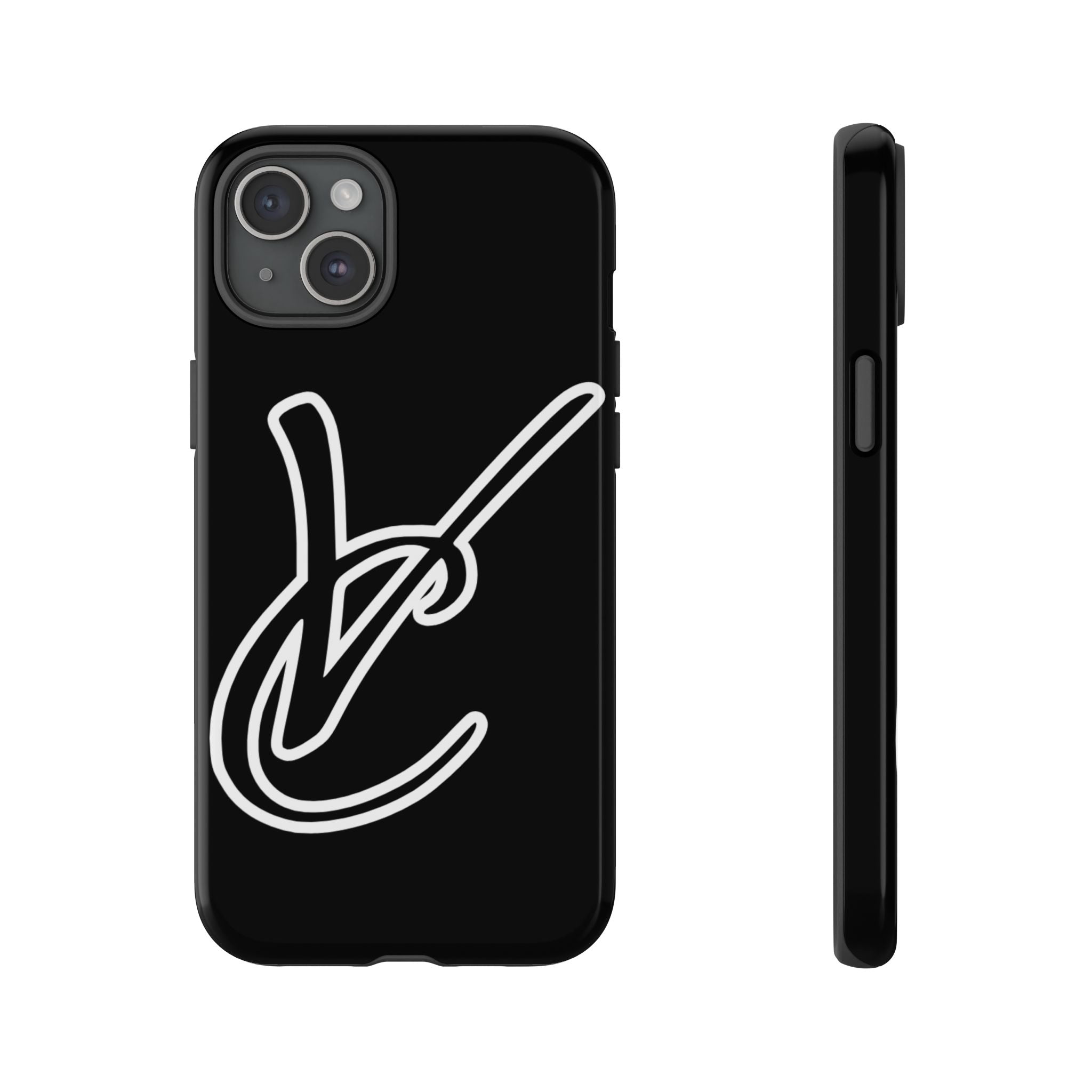 VC Black Tough Phone Case - Stylish, Durable, Shock-Resistant Cover for Trendsetters and CAMPERS