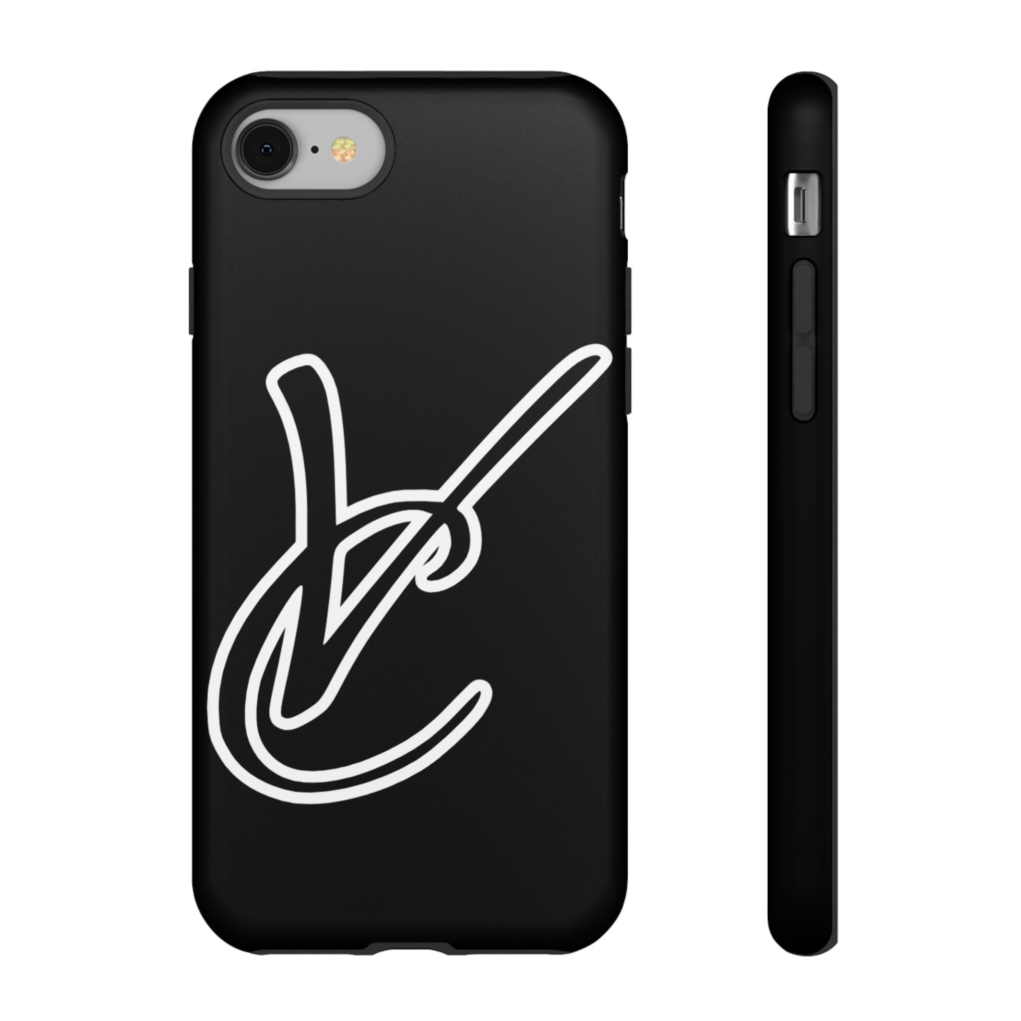 VC Black Tough Phone Case - Stylish, Durable, Shock-Resistant Cover for Trendsetters and CAMPERS