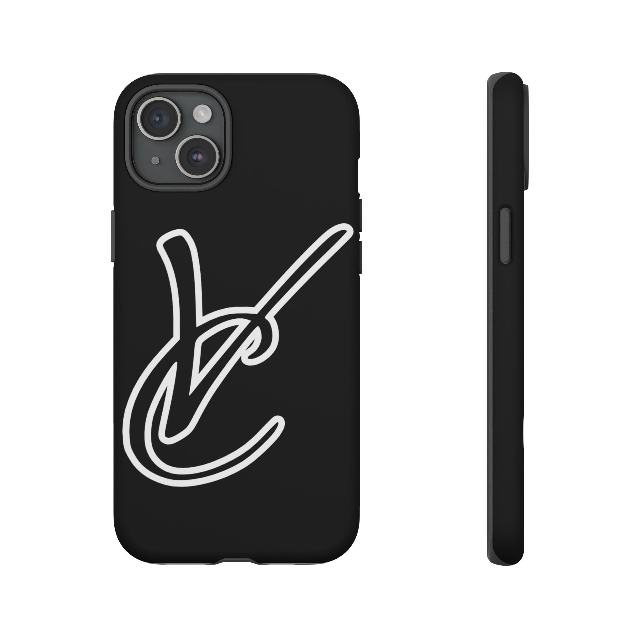 VC Black Tough Phone Case - Stylish, Durable, Shock-Resistant Cover for Trendsetters and CAMPERS