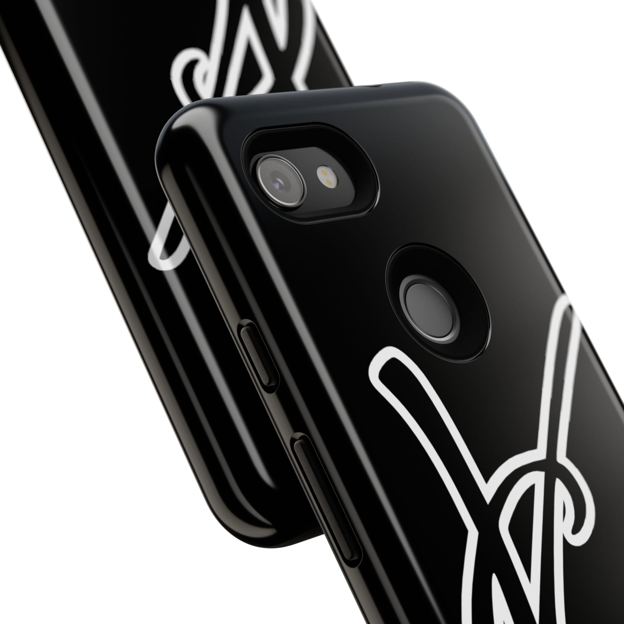 VC Black Tough Phone Case