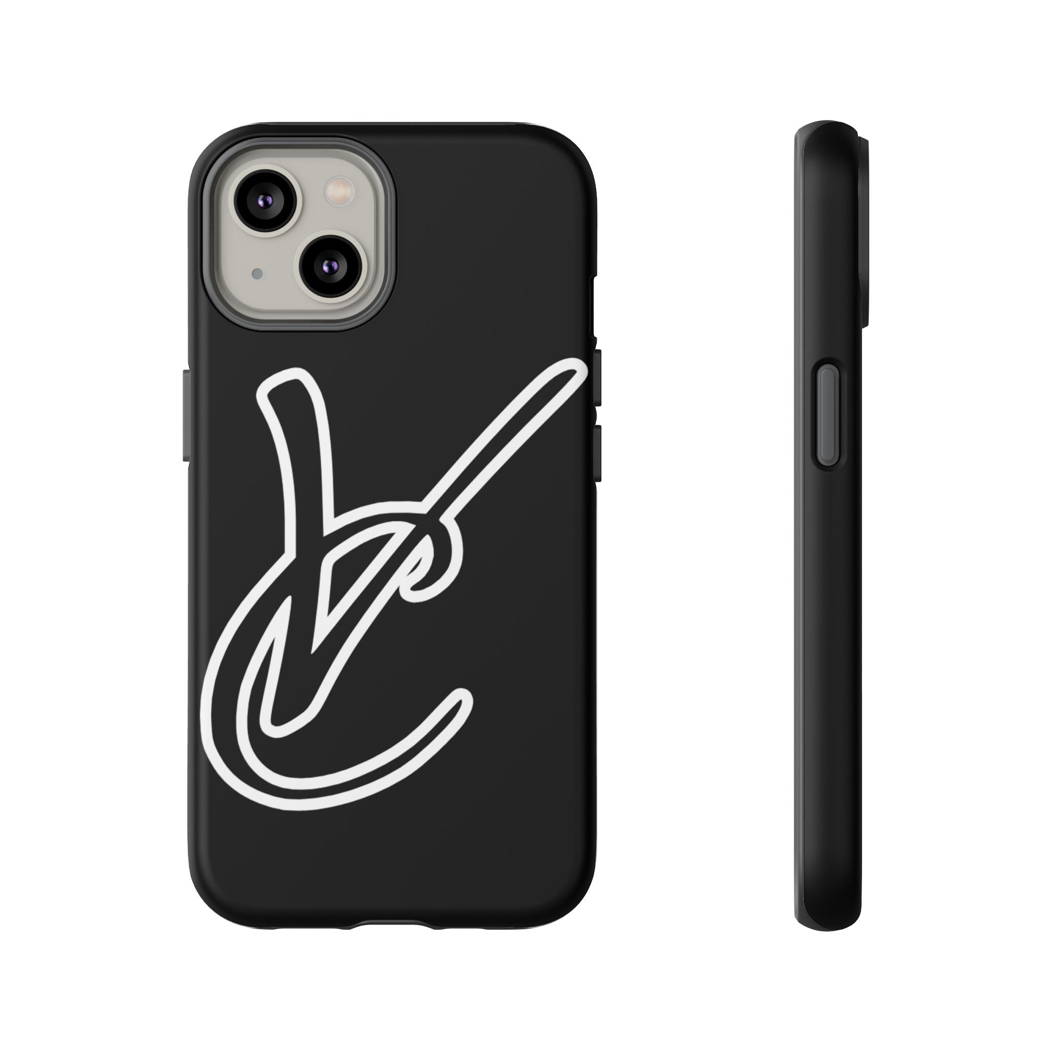 VC Black Tough Phone Case - Stylish, Durable, Shock-Resistant Cover for Trendsetters and CAMPERS