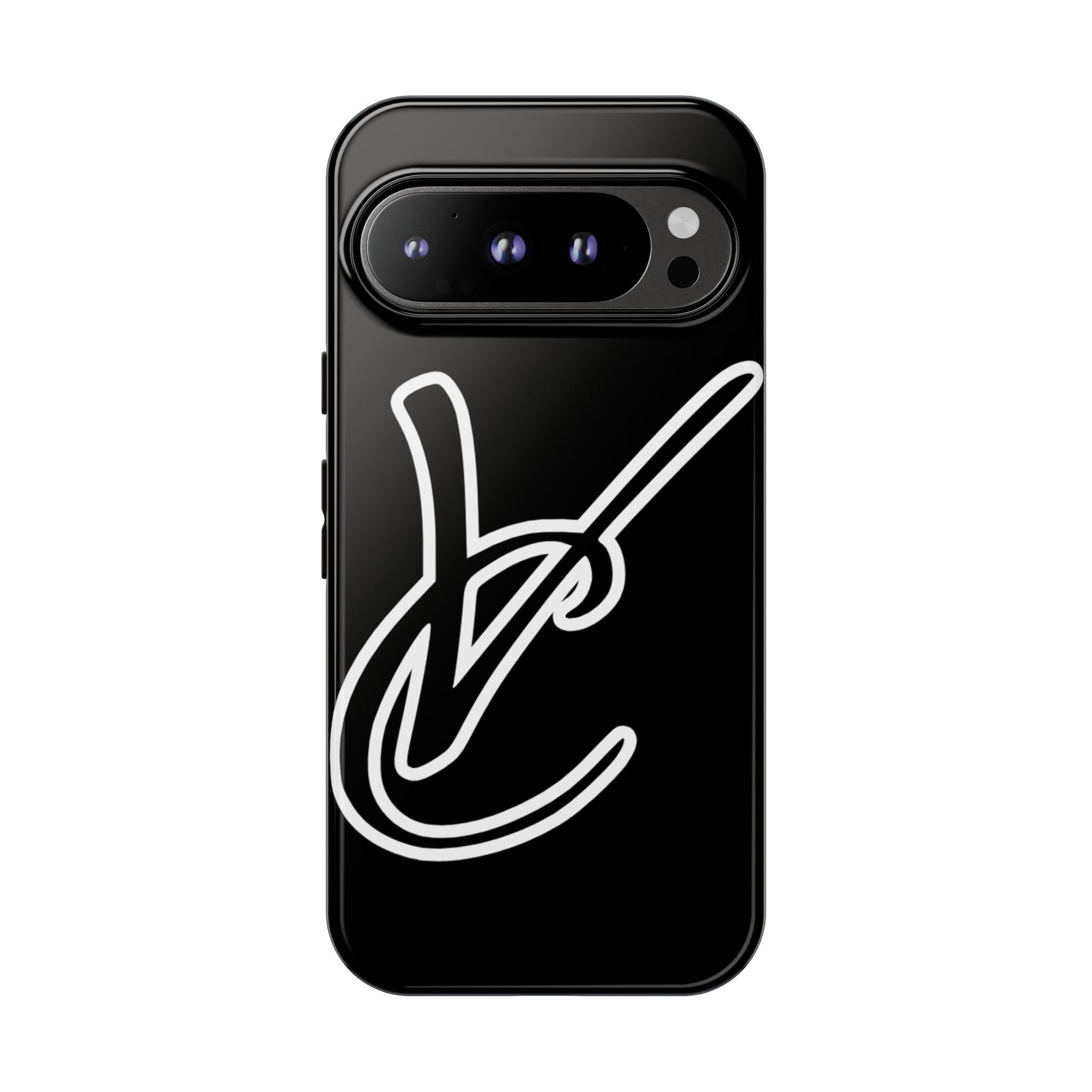 VC Black Tough Phone Case - Stylish, Durable, Shock-Resistant Cover for Trendsetters and CAMPERS