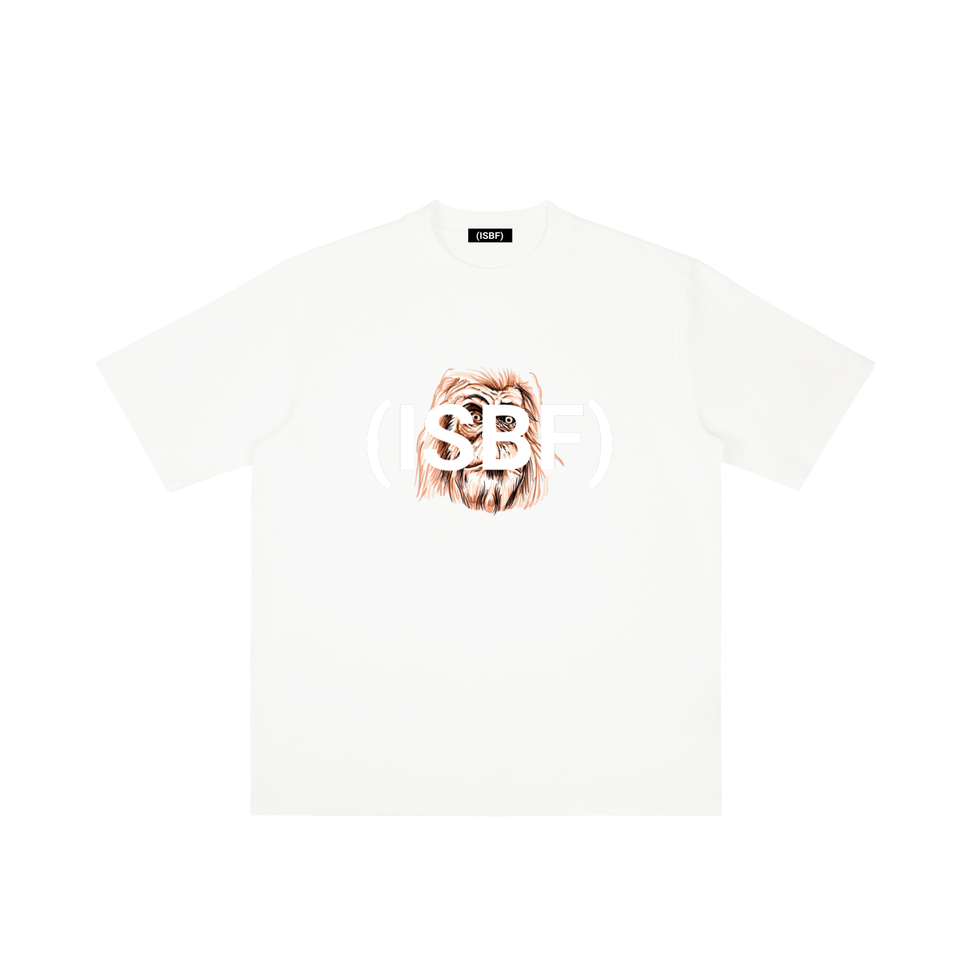 WHITE (ISBF) basic tee