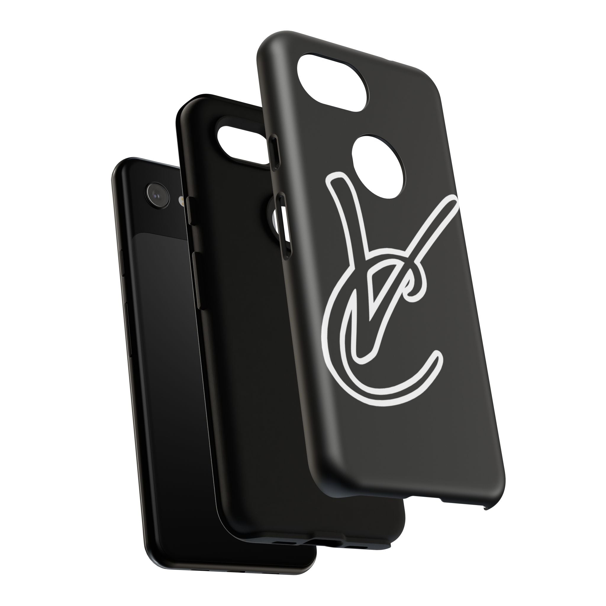 VC Black Tough Phone Case