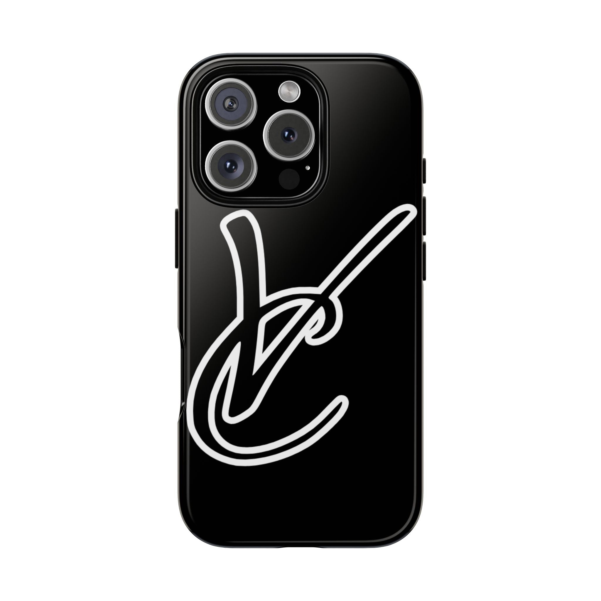 VC Black Tough Phone Case - Stylish, Durable, Shock-Resistant Cover for Trendsetters and CAMPERS