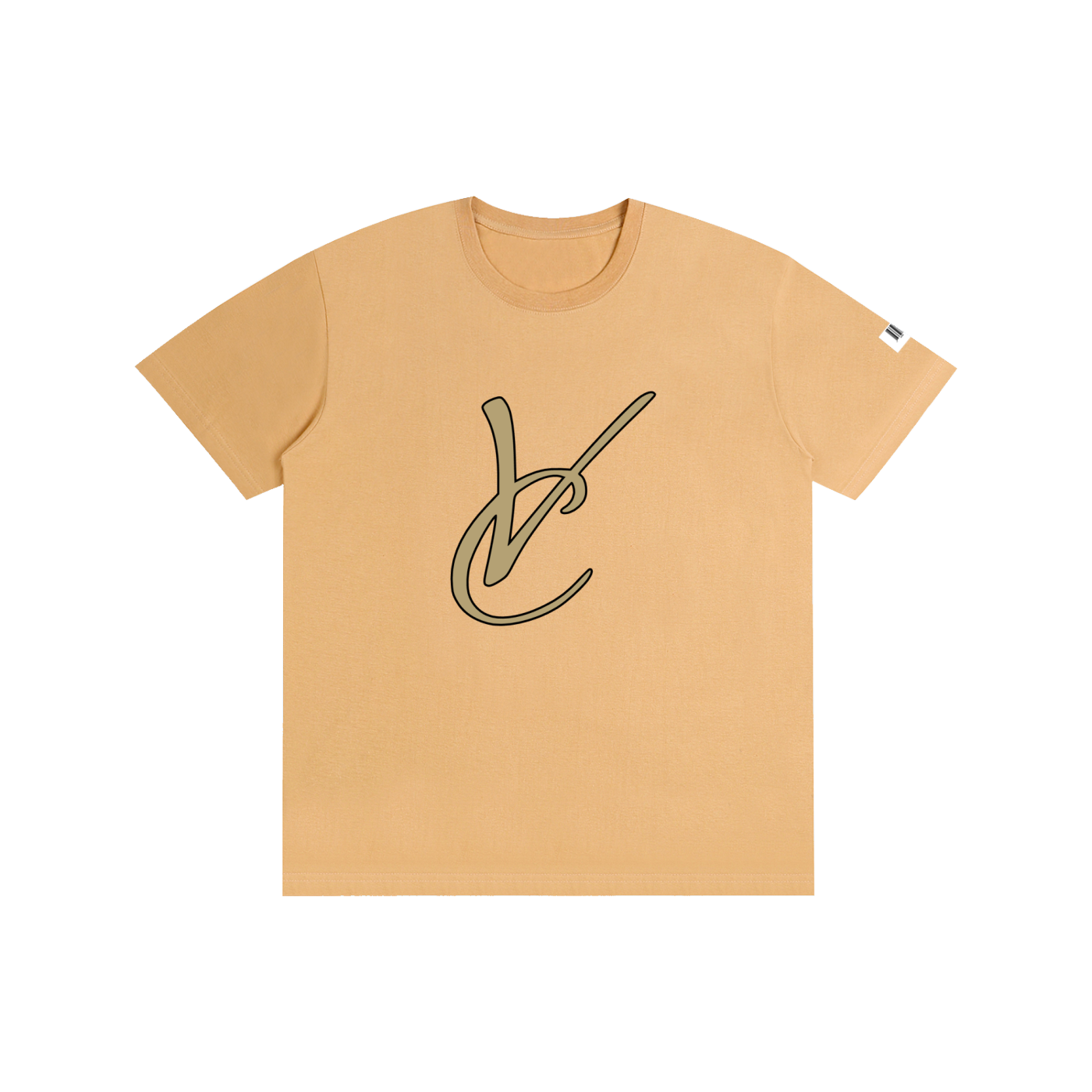 basic gold Vc shirt