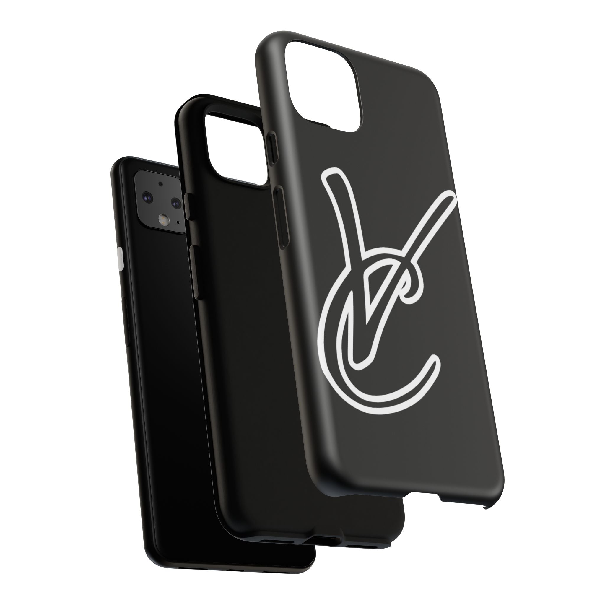 VC Black Tough Phone Case
