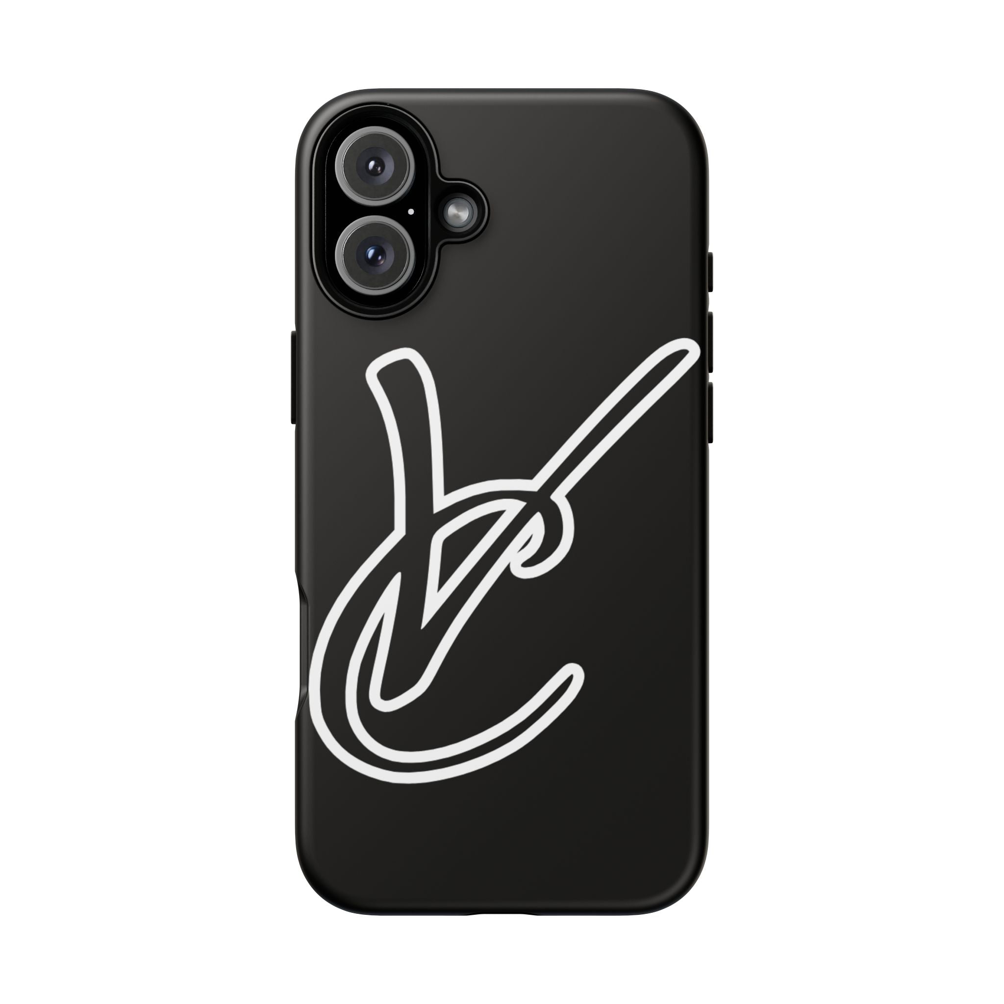 VC Black Tough Phone Case - Stylish, Durable, Shock-Resistant Cover for Trendsetters and CAMPERS