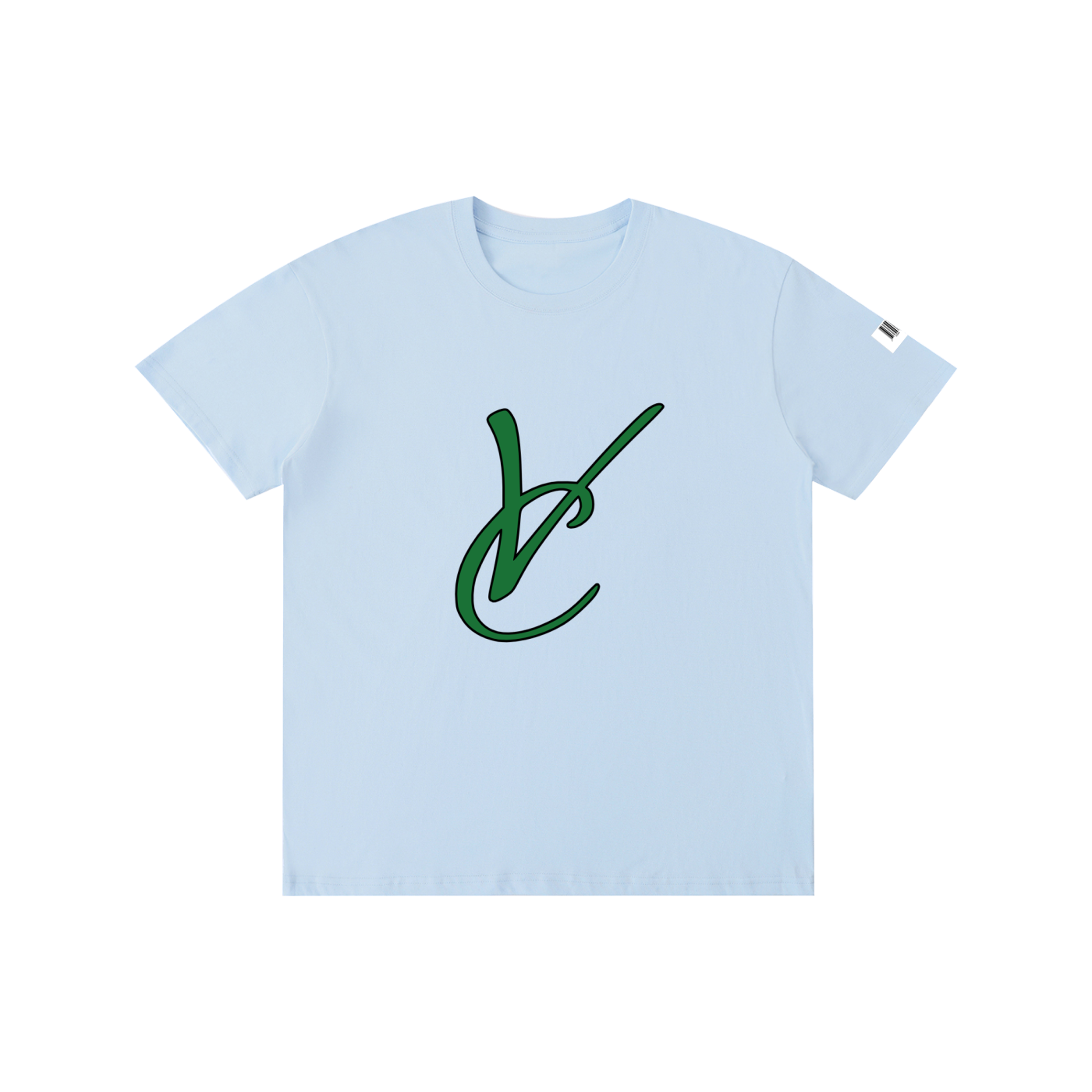 basic green Vc shirt