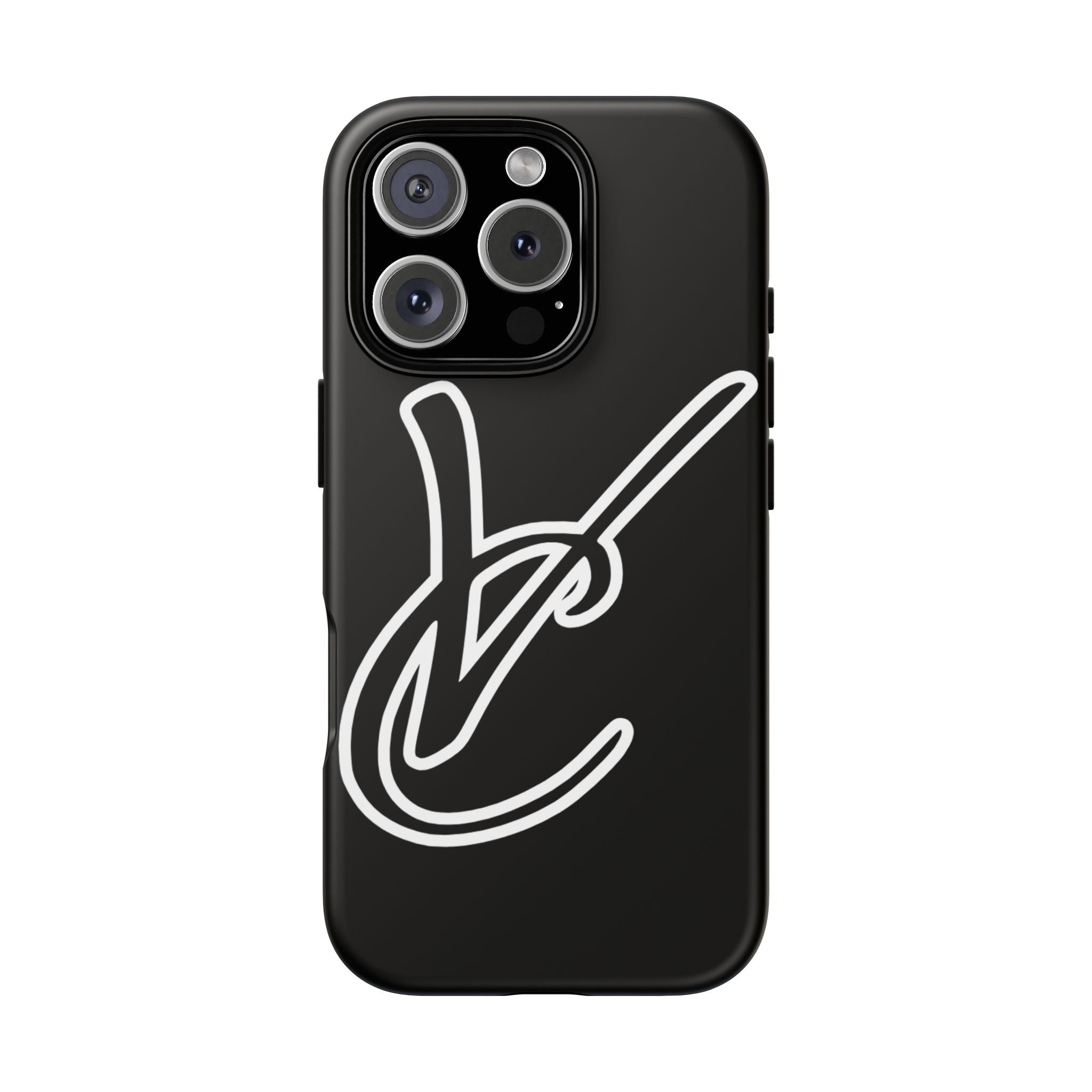 VC Black Tough Phone Case - Stylish, Durable, Shock-Resistant Cover for Trendsetters and CAMPERS