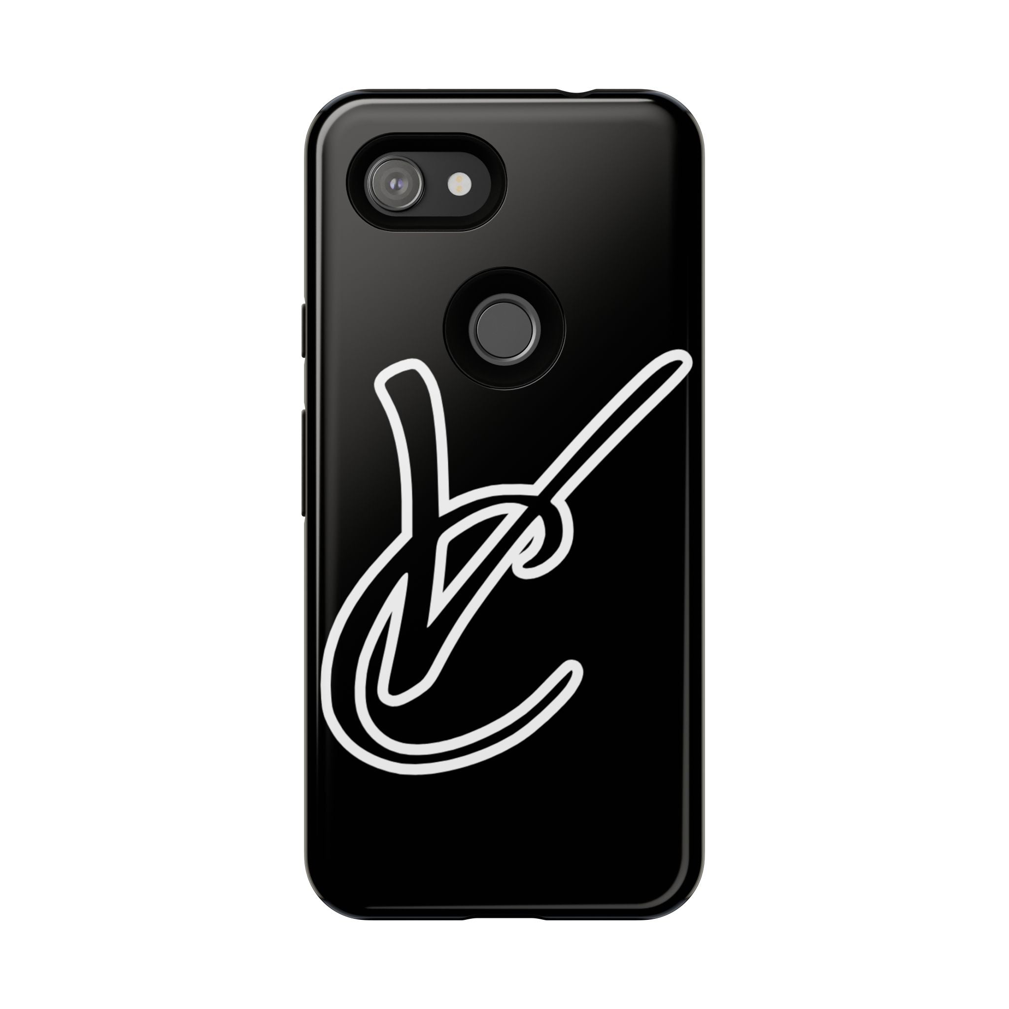 VC Black Tough Phone Case - Stylish, Durable, Shock-Resistant Cover for Trendsetters and CAMPERS