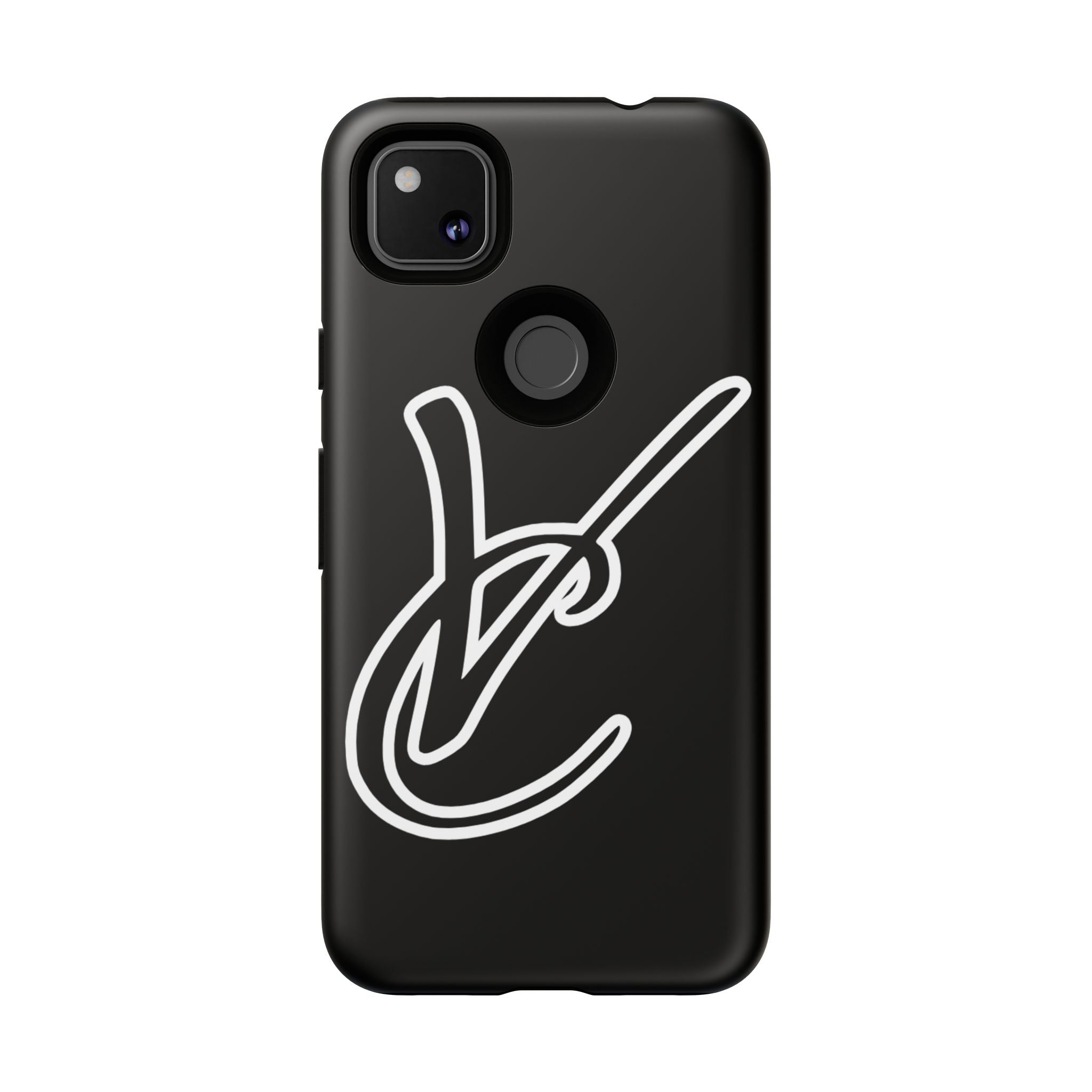 VC Black Tough Phone Case - Stylish, Durable, Shock-Resistant Cover for Trendsetters and CAMPERS