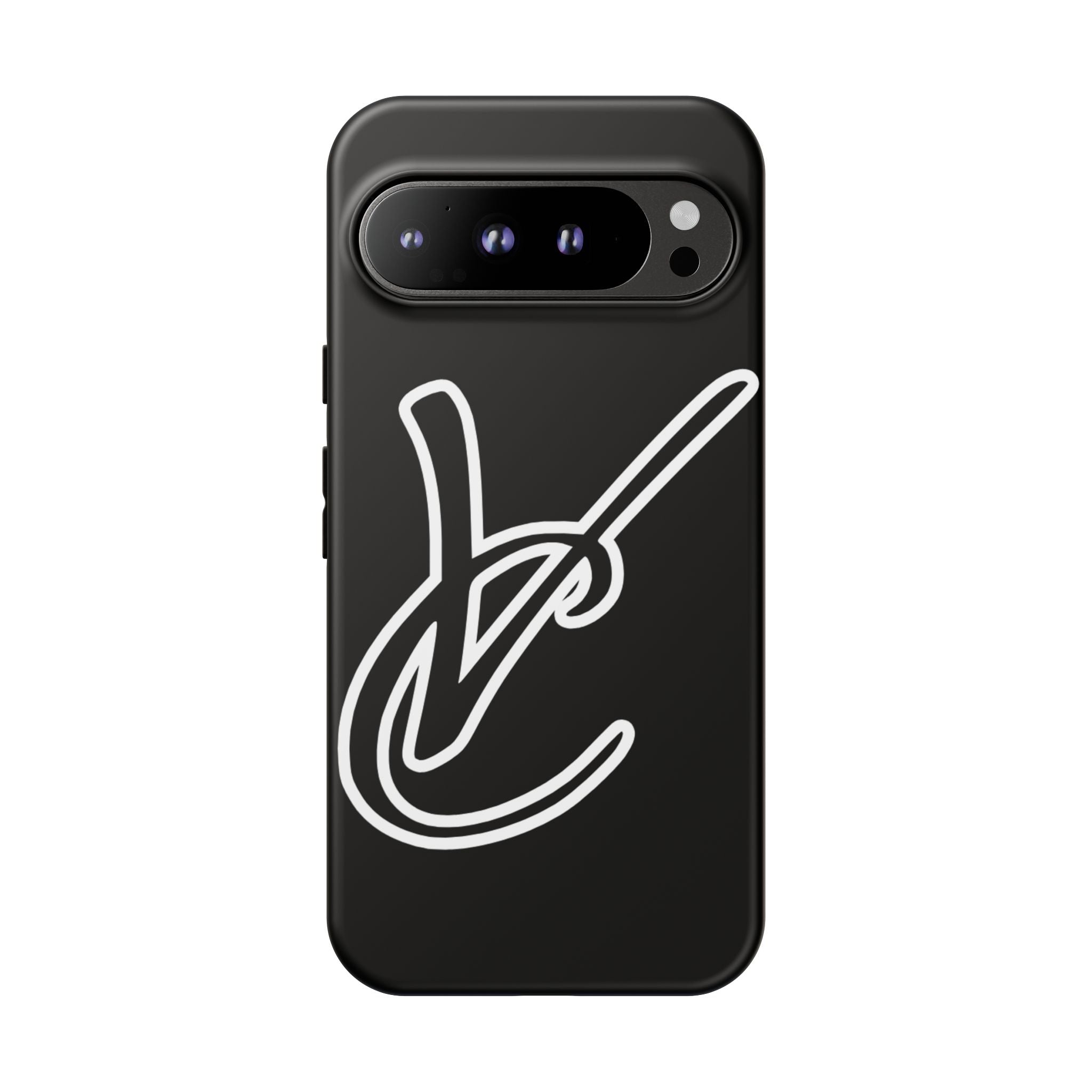 VC Black Tough Phone Case - Stylish, Durable, Shock-Resistant Cover for Trendsetters and CAMPERS