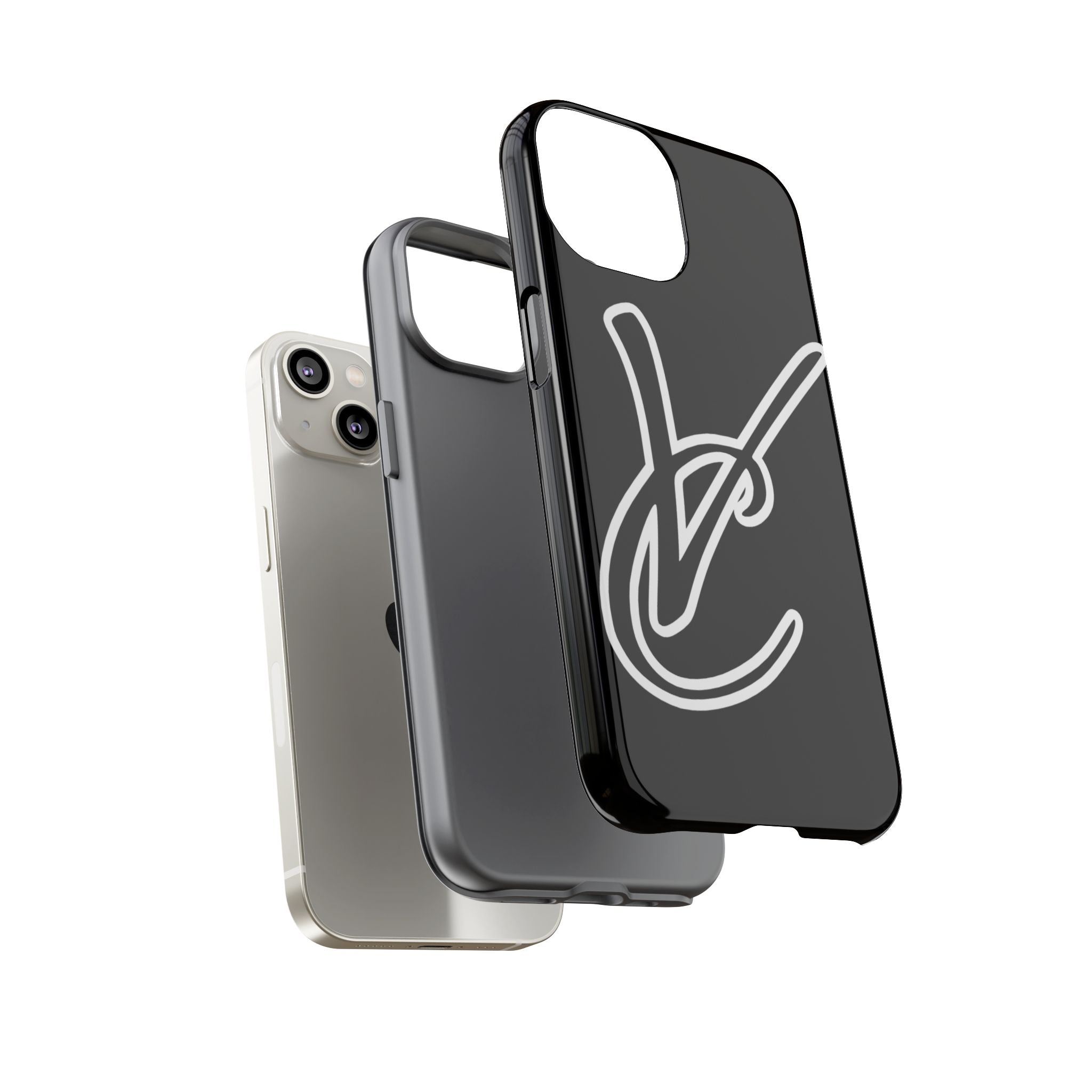 VC Black Tough Phone Case