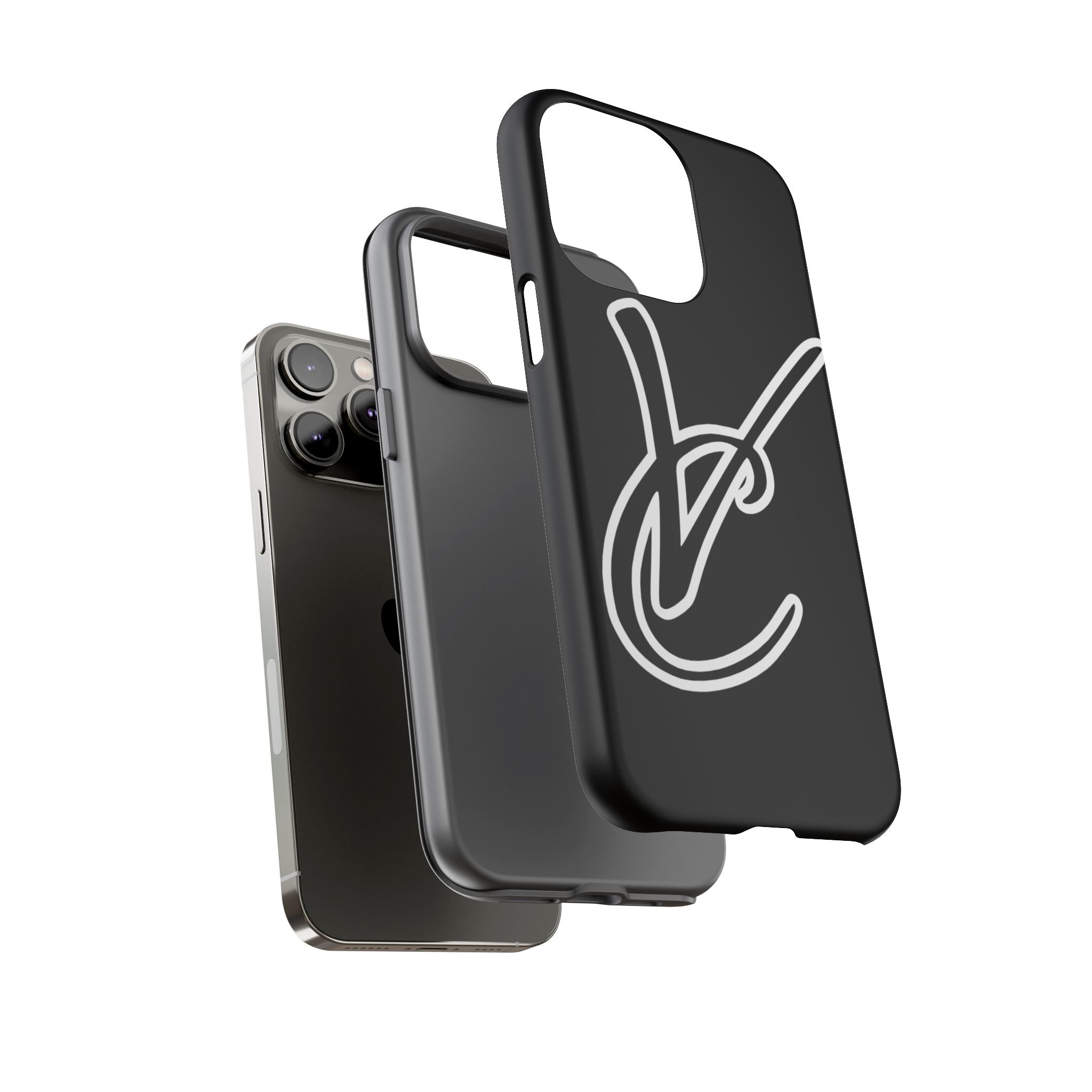 VC Black Tough Phone Case