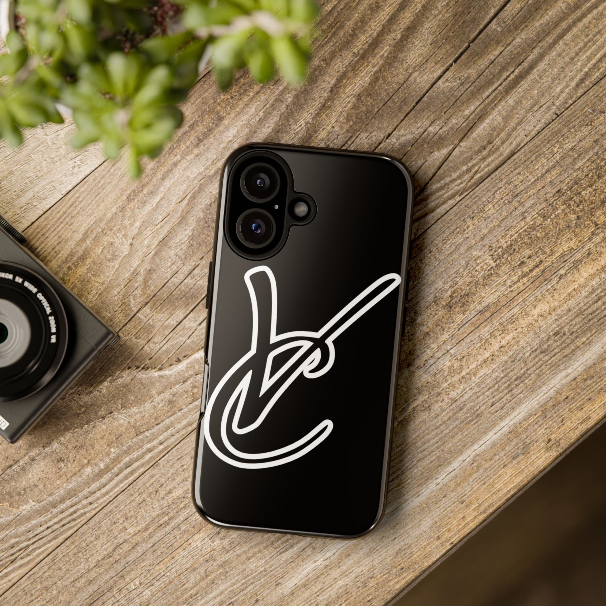 VC Black Tough Phone Case