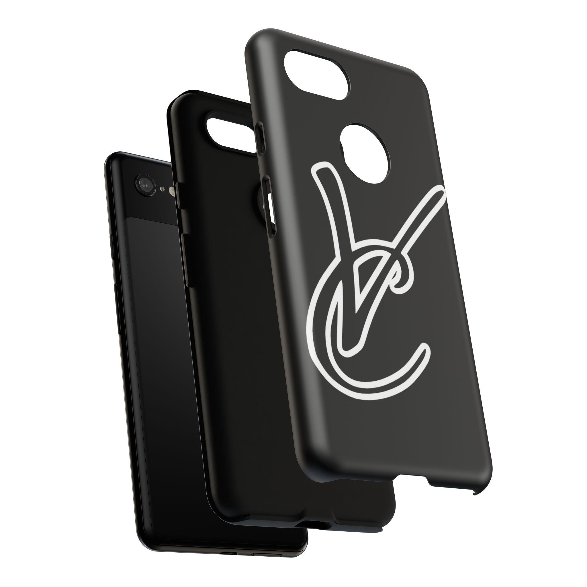 VC Black Tough Phone Case