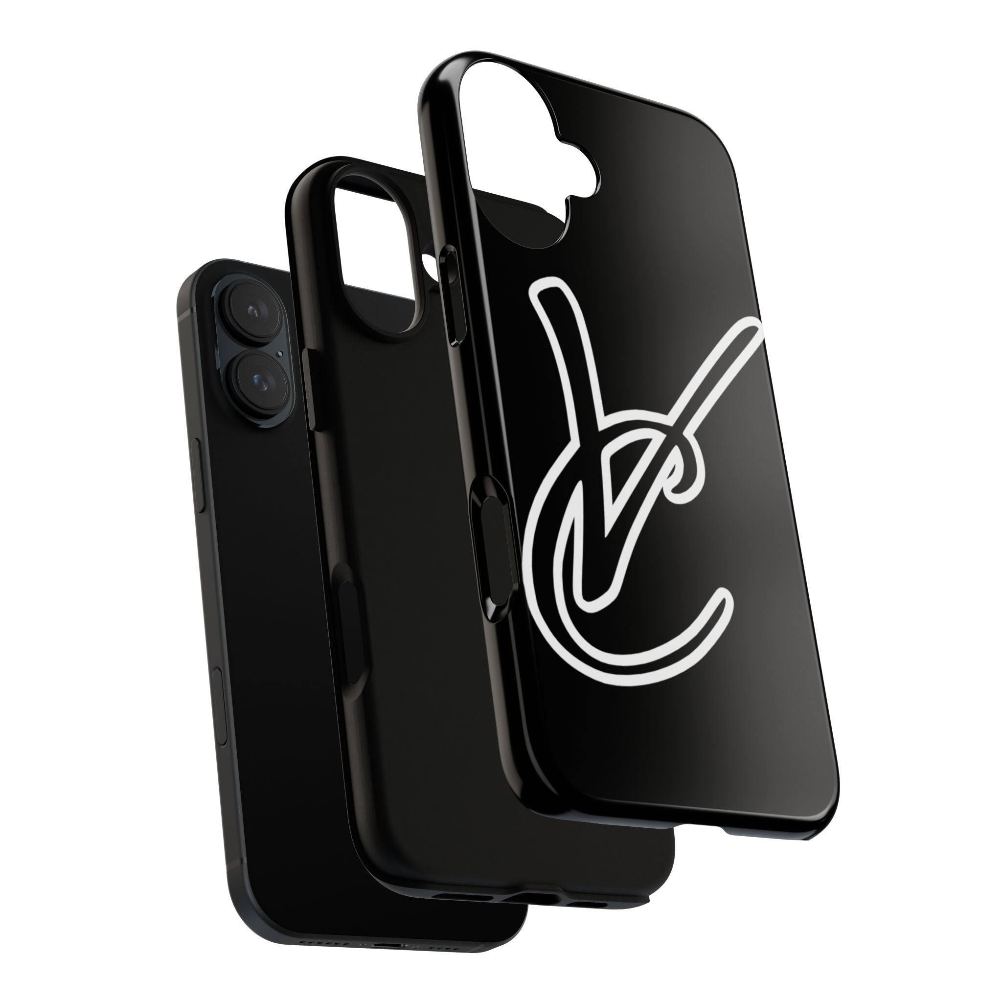 VC Black Tough Phone Case