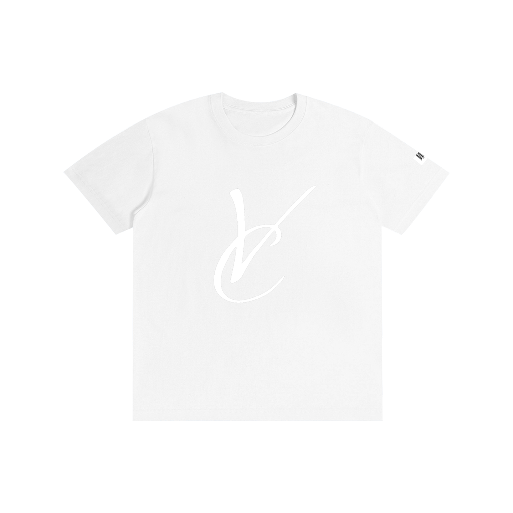 basic white Vc shirt