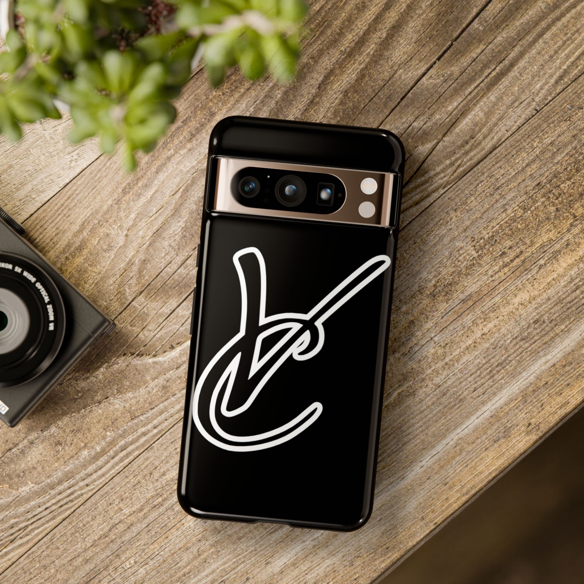 VC Black Tough Phone Case