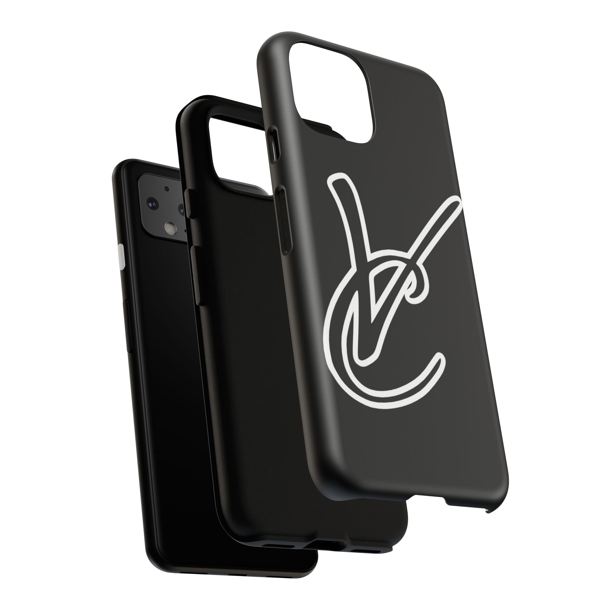 VC Black Tough Phone Case