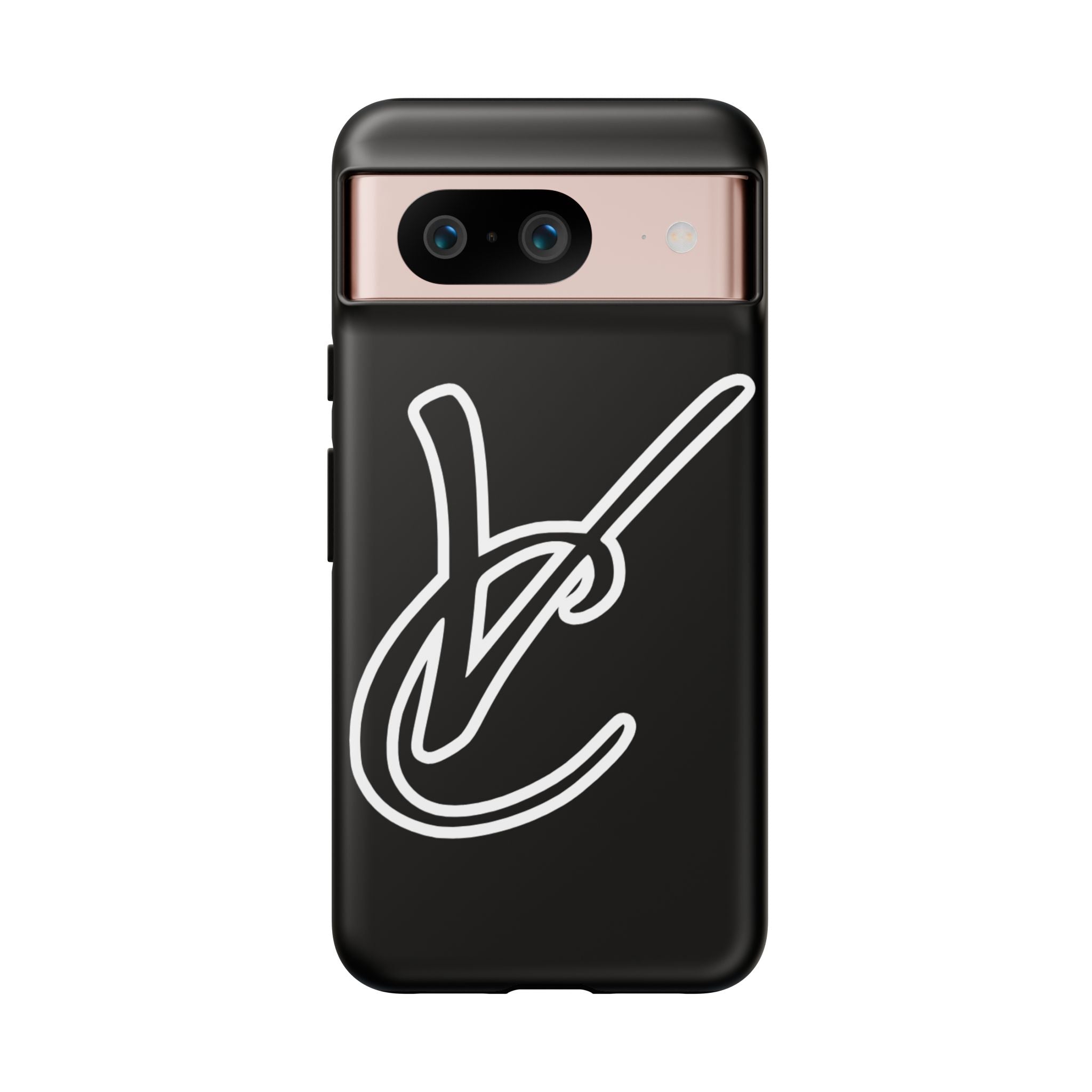 VC Black Tough Phone Case - Stylish, Durable, Shock-Resistant Cover for Trendsetters and CAMPERS