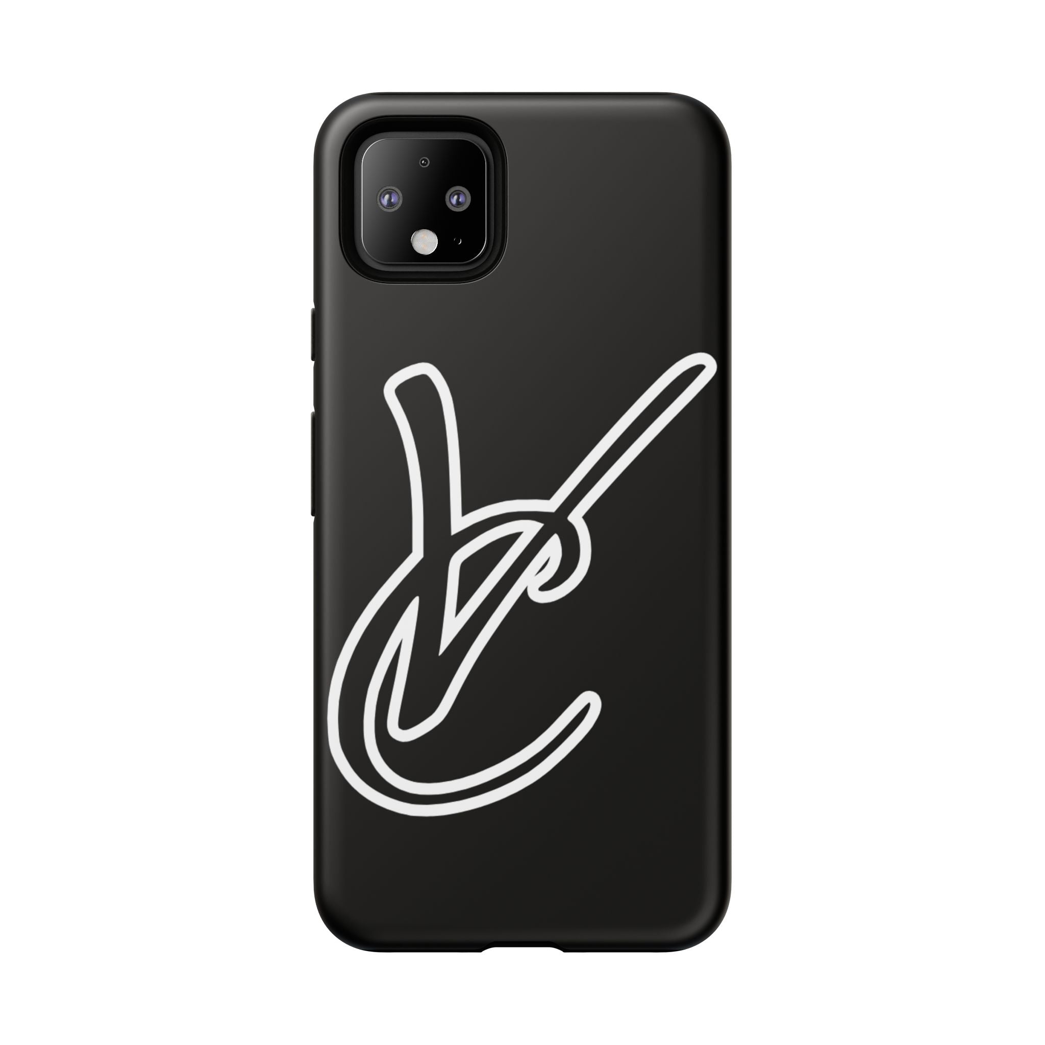 VC Black Tough Phone Case - Stylish, Durable, Shock-Resistant Cover for Trendsetters and CAMPERS