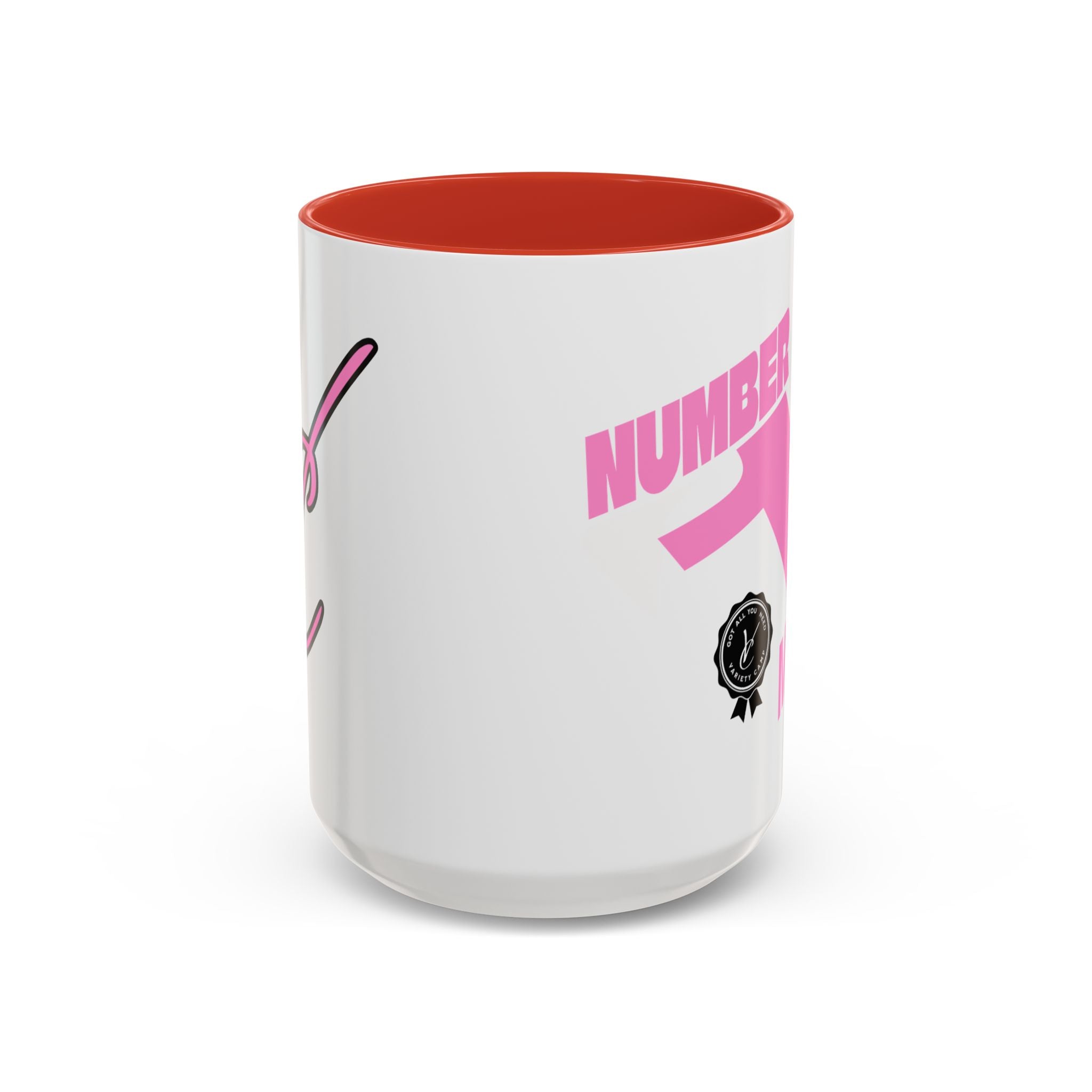 Number One MOM two tone Mug  (11, 15oz)