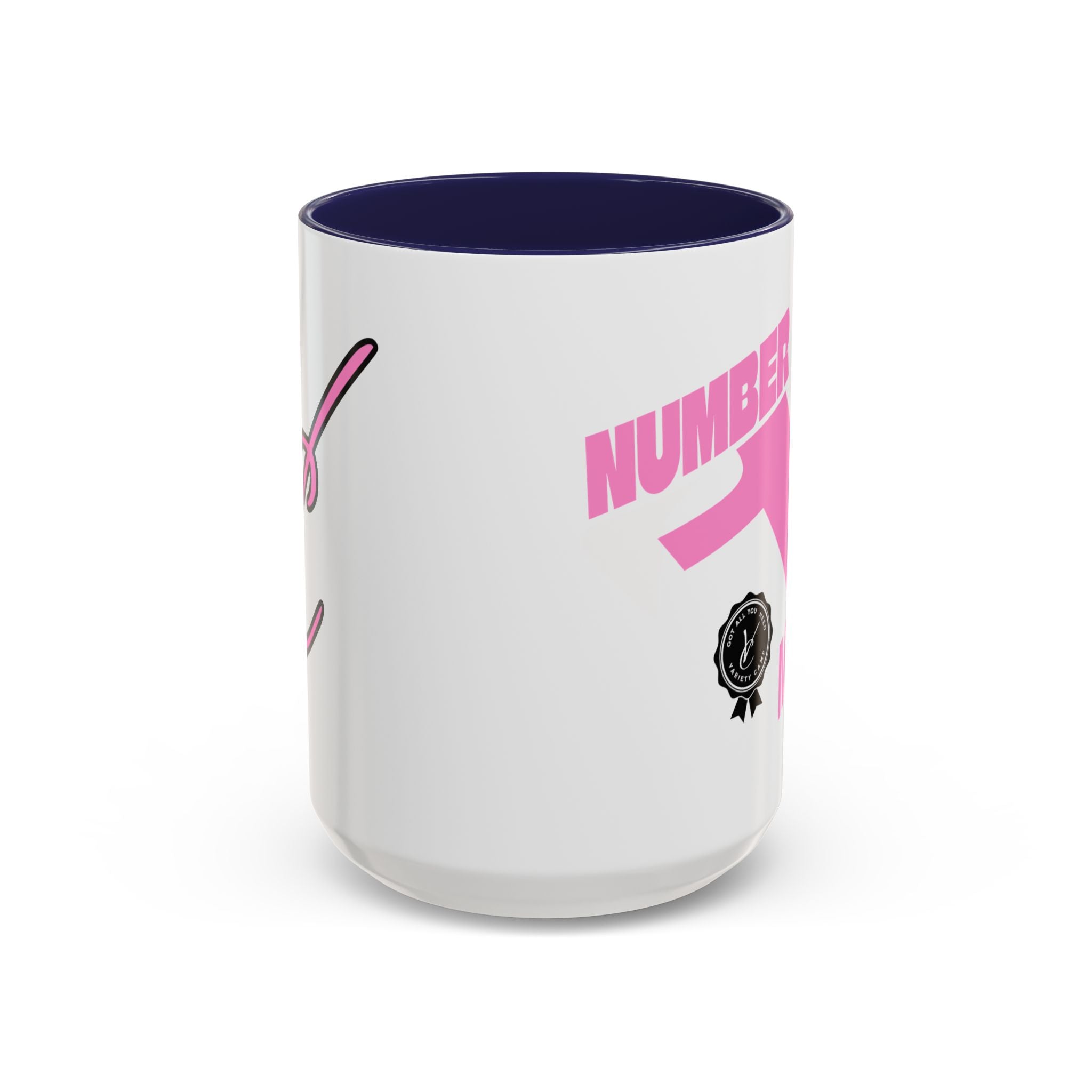 Number One MOM two tone Mug  (11, 15oz)