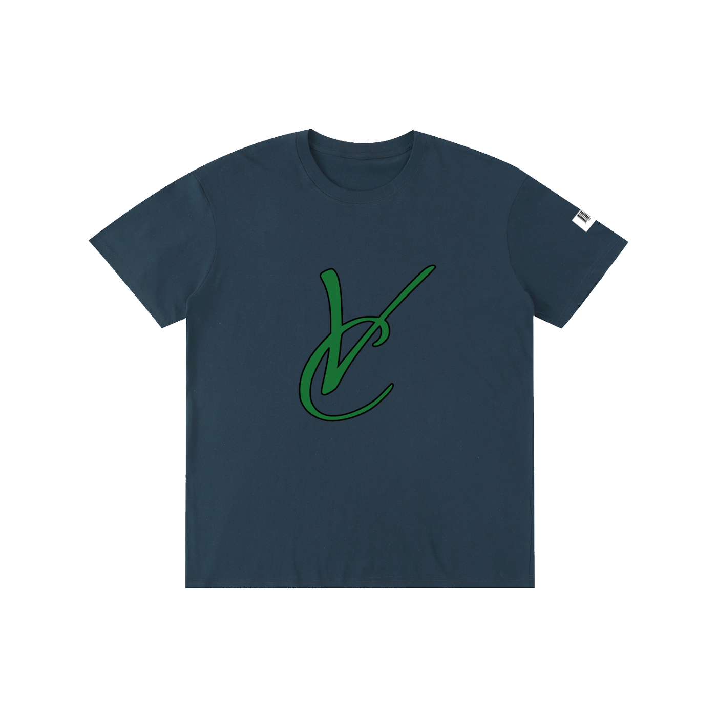 basic green Vc shirt