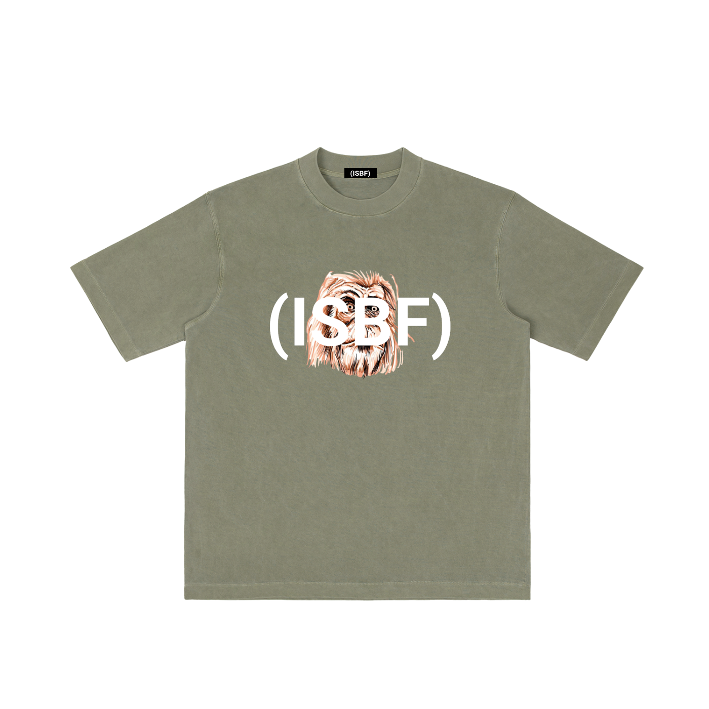 WHITE (ISBF) basic tee