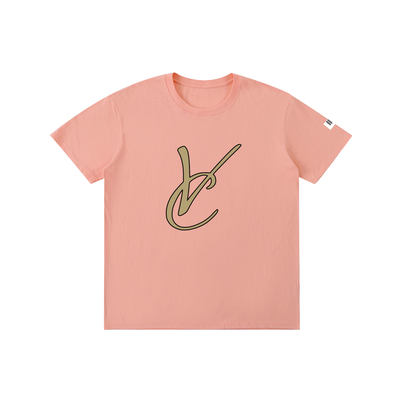 basic gold Vc shirt