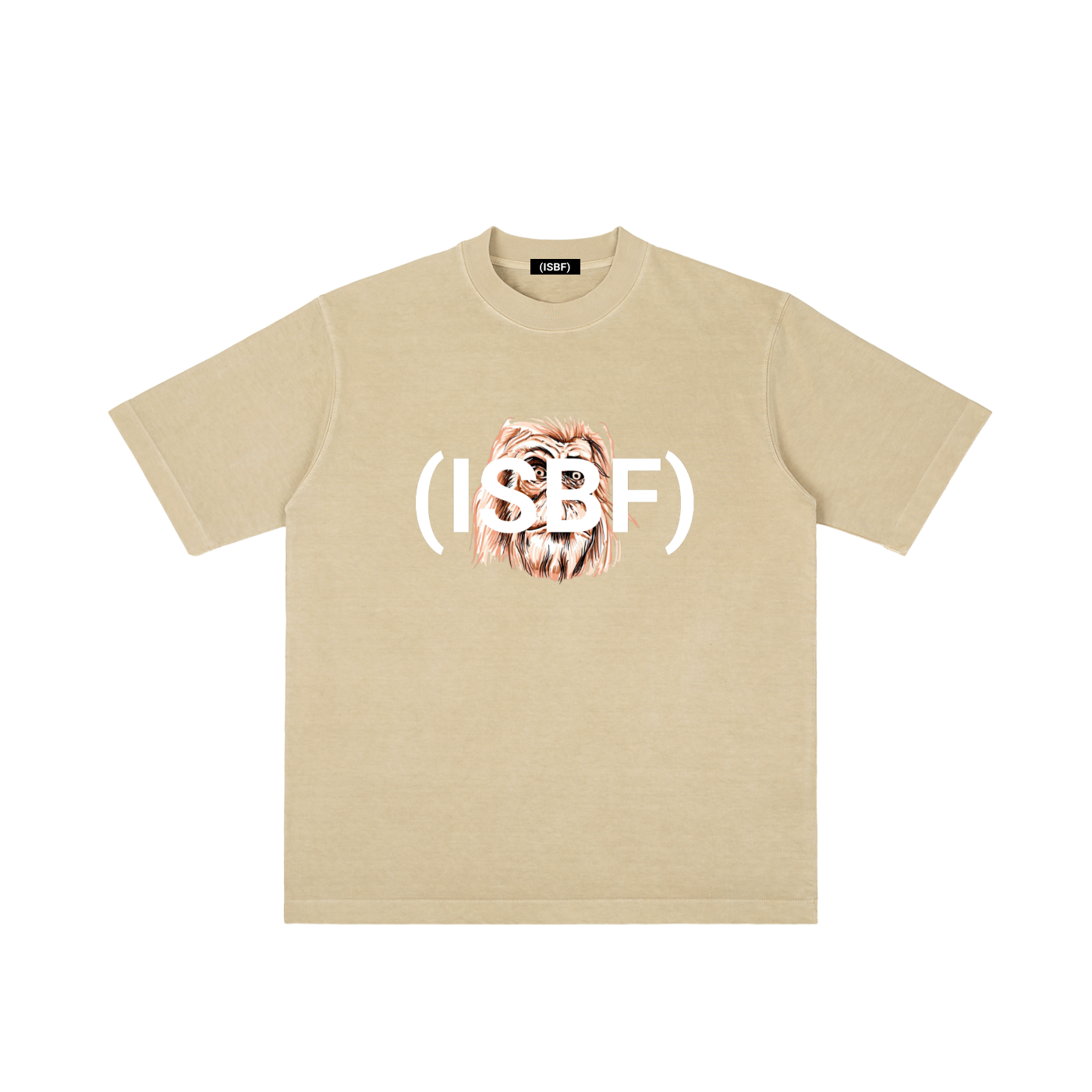 WHITE (ISBF) basic tee
