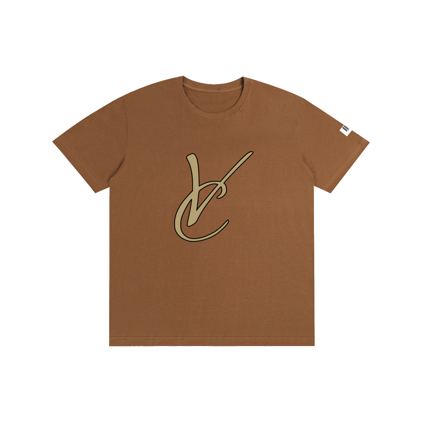 basic gold Vc shirt