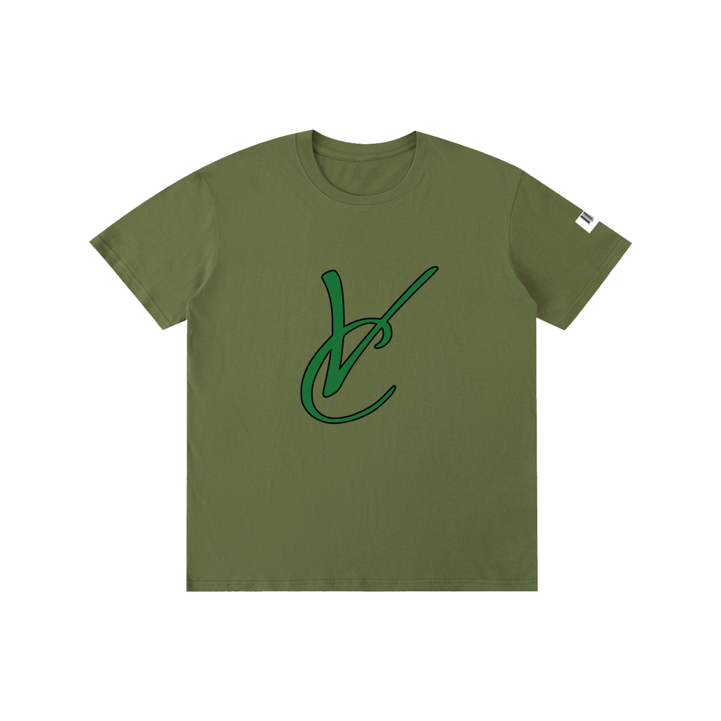 basic green Vc shirt