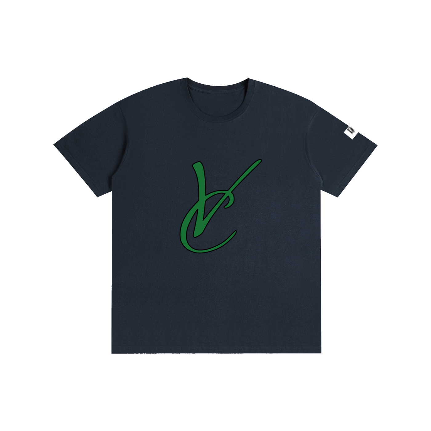 basic green Vc shirt